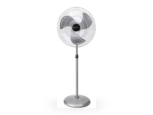 Ventilador industrial de pie de 500 mm de diametro, con 3 aspas metálicas de origen importado